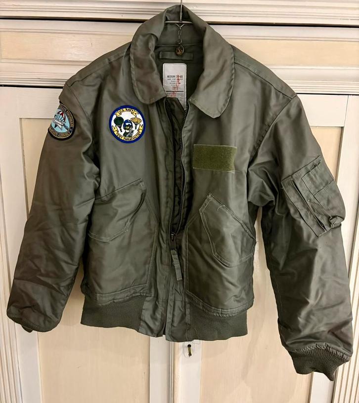 US Navy Test Parachutist Team jacket Nasa Space shuttle, Collections, Objets militaires | Général, Enlèvement ou Envoi