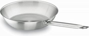 Nieuw | Lacor Chef Braadpan - Koekenpan - Rvs - Ø 28cm Op=Op beschikbaar voor biedingen