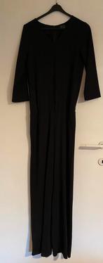 Zwarte damesjumpsuit - rits - 3/4 mouwen, Kleding | Dames, Jumpsuits, Maat 38/40 (M), Zwart, Nieuw, Ophalen of Verzenden