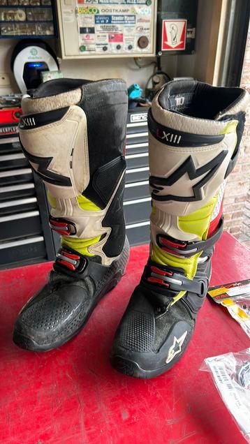 Crossbotten, enduro laarzen alpinestars tec10 beschikbaar voor biedingen