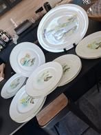 Porseleinen visset van LIMOGES. NEGEN, Ophalen