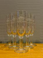 6 champagne glazen, Verzamelen, Ophalen of Verzenden, Zo goed als nieuw