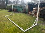 Alu uiteenbare ,witte goal 5x2m duurzame, Sport en Fitness, Voetbal, Ophalen, Gebruikt