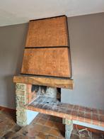 decoratie van de open haard, Ophalen, Gebruikt, Inbouwhaard, Houthaard