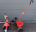 Driewieler peuter, Ophalen, Gebruikt, Smoby, Duwstang