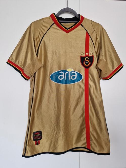 Derde retro trui Galatasaray Istanbul seizoen 2002-2003, Sport en Fitness, Voetbal, Zo goed als nieuw, Shirt, Maat M, Ophalen