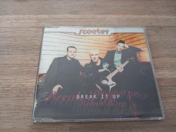 CD Maxi single Scooter Break it up Euro House Downtempo Pop beschikbaar voor biedingen