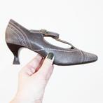 Magnifiques escarpins Emotions en cuir S13 (taille 37) €35,-, Autres couleurs, Escarpins, Emotions, Comme neuf