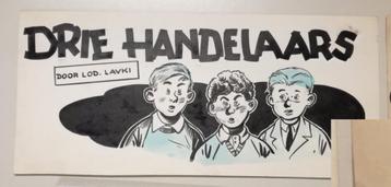 Originel tekening Buth (Leo de Budt) beschikbaar voor biedingen