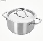 DEMEYERE Kookpot met bestek 18cm NIEUW, Ophalen of Verzenden, Nieuw, Inox, Kookpan of Snelkookpan