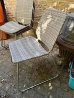 Tuinstoelen wicker set van 4 stuks, Tuin en Terras, Ophalen, Wicker