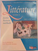 Littérature Tome 2. XIXe et XXe siècles (Prat et Aviérinos), M.H. Prat et M. Aviérinos, Français, Comme neuf, Enlèvement