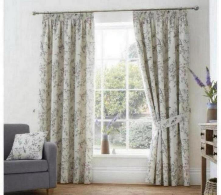 Dreams & Drapes Heide Plooi-Gordijnen Katoen 229x229cm NIEUW, Huis en Inrichting, Stoffering | Gordijnen en Lamellen, Nieuw, 200 cm of meer