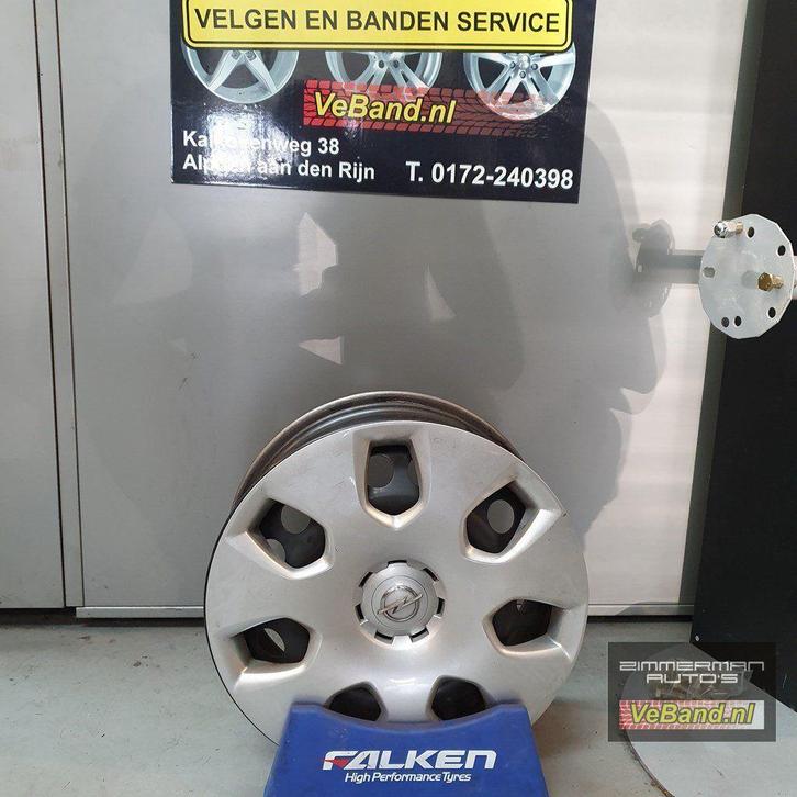 Stalen velgen Opel Meriva, Auto-onderdelen, Banden en Velgen, Velg(en), Personenwagen, Gebruikt, Ophalen