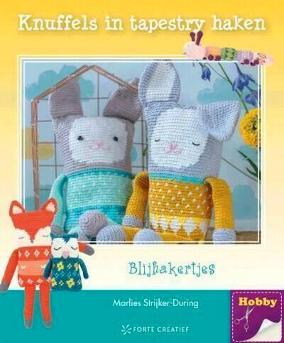 Knuffels in tapestry haken, Livres, Loisirs & Temps libre, Comme neuf, Tricot et Crochet, Enlèvement ou Envoi