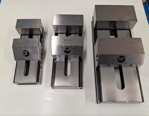 Röhm precisie Freesklemmen, magnetische onderleg regels,..., Doe-het-zelf en Bouw, Gereedschap | Freesmachines, Zo goed als nieuw
