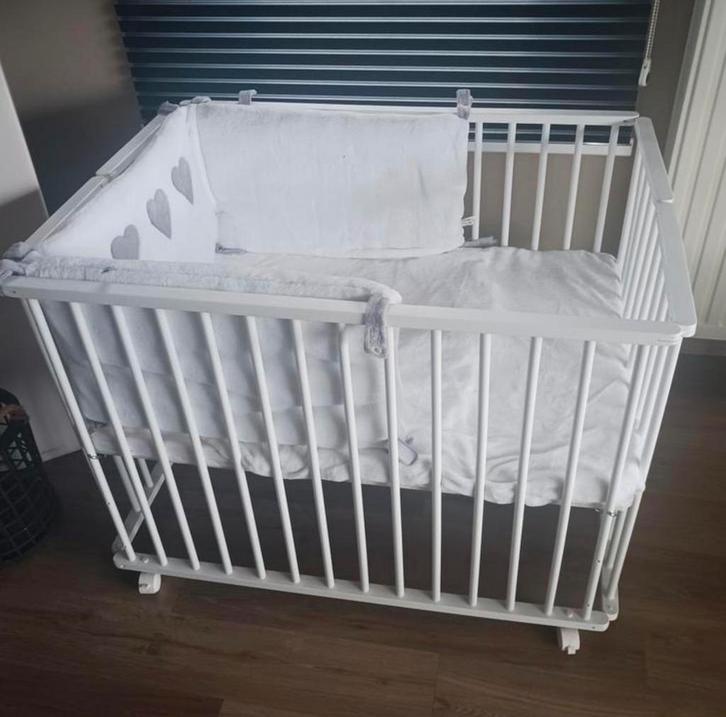 Wit babypark NIEUW, Kinderen en Baby's, Babyparken, Nieuw, Wieltjes, Ophalen