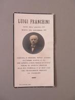 Luigi Franchini 1873 - 1927 Zwitser Lugano Suisse, Verzamelen, Verzenden, Bidprentje