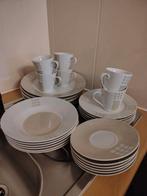 6 delig servies, Huis en Inrichting, Ophalen, Gebruikt, Compleet servies