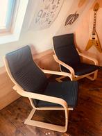 2 Poäng fauteuils ikea, Huis en Inrichting, Fauteuils, Ophalen, Zo goed als nieuw