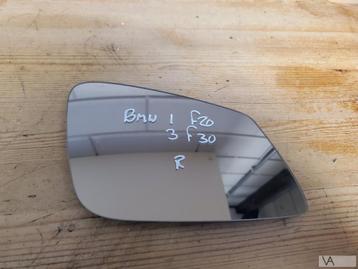BMW 1 F20 F21 en 3 serie F30 F31 spiegelglas rechts 2012- 18 beschikbaar voor biedingen