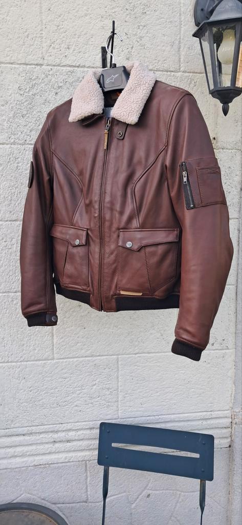 Blouson moto cuir rare, Motoren, Kleding | Motorkleding, Ophalen