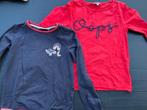 Setje 110, Kinderen en Baby's, Kinderkleding | Maat 110, Gebruikt, Meisje, Ophalen of Verzenden, Shirt of Longsleeve