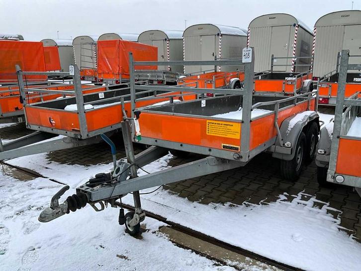 Remorque double essieu Atec EB2 2-1 2016, Autos : Divers, Remorques, Utilisé