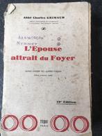 L'Épouse attraction du Foyer - Abbé Charles Grimaud - 1924, Enlèvement ou Envoi