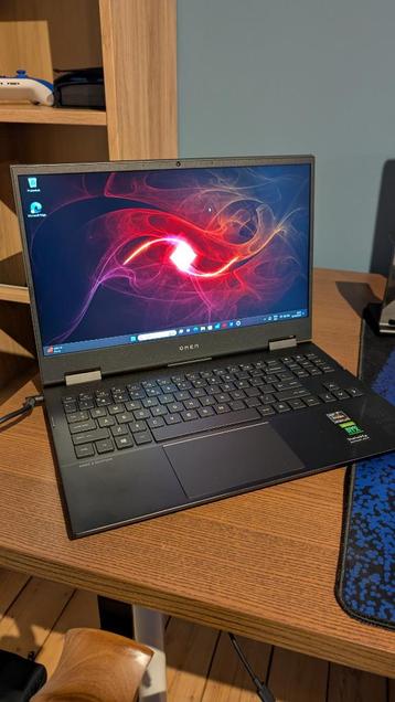 HP Omen Gaming Laptop - AMD R7 - RTX3060 - 16GB RAM - QWERTY, Computers en Software, Met videokaart, Qwerty, Verzenden, Zo goed als nieuw