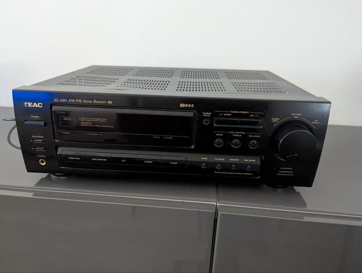 TEAC AG-680 hifi-versterker, Audio, Tv en Foto, Versterkers en Ontvangers, Stereo, Ophalen of Verzenden