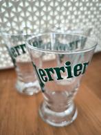 Perrier 4 glazen glas perfecte staat, Verzamelen, Ophalen, Zo goed als nieuw