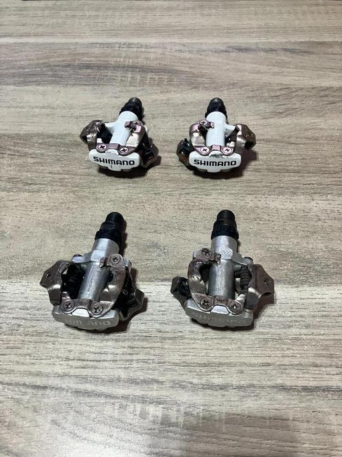 shimano klikpedalen, Fietsen en Brommers, Fietsonderdelen, Gebruikt, Algemeen, Crankstel of Pedalen, Ophalen