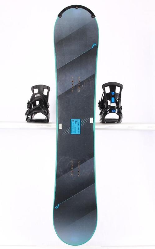 146 cm snowboard HEAD FLOCKA LFW 4D, Black/blue woodcore, Sport en Fitness, Snowboarden, Gebruikt, Board, Verzenden
