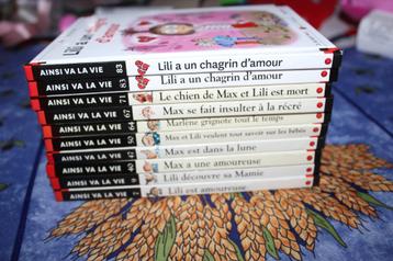 Lot de 10 livres Max et Lili