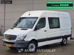 Mercedes Sprinter 211 CDI Automaat L2H2 Dubbel Cabine Navi T, Auto's, Bestelwagens en Lichte vracht, Automaat, Gebruikt, Wit, Mercedes-Benz