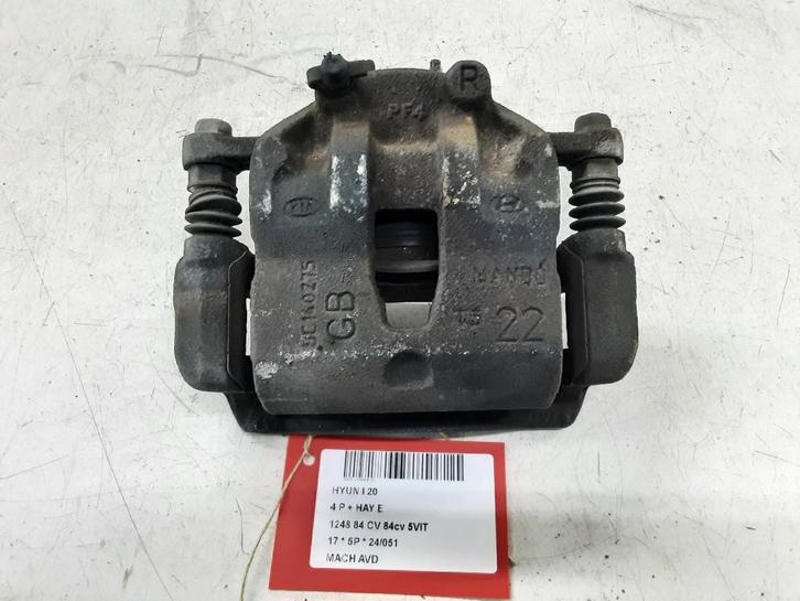 REMKLAUW RECHTS VOOR Hyundai i20 (GBB) (01-2014/08-2020), Auto-onderdelen, Remmen en Aandrijving, Hyundai, Gebruikt