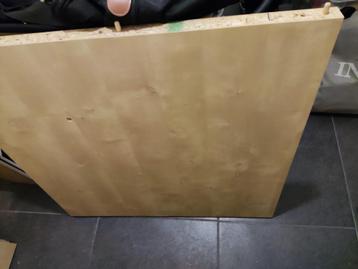 Bureau Ikea Malm berken licht hout 140*75 2 stuks kallax, Enlèvement, Comme neuf, Bureau