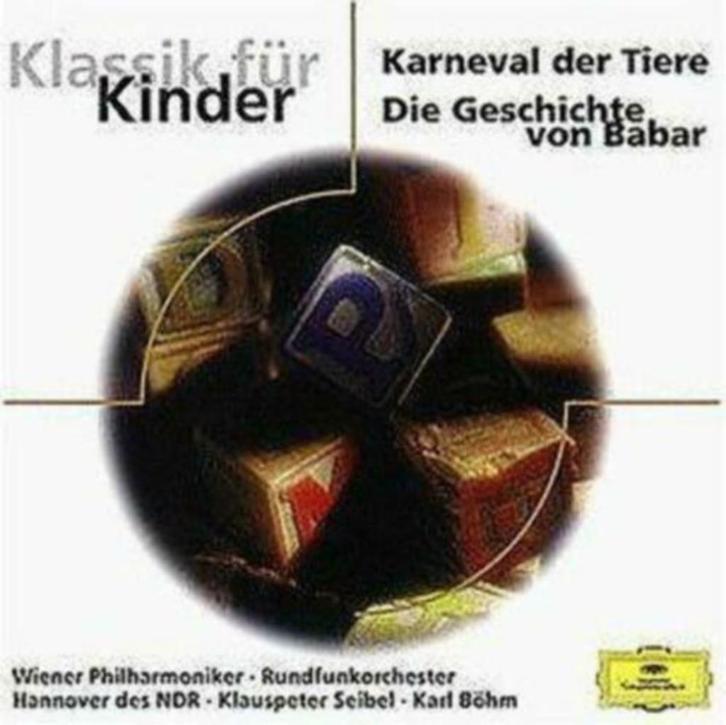 Karneval der Tiere, Babar-Karlheinz Böhm, Cd's en Dvd's, Cd's | Klassiek, Zo goed als nieuw, Ophalen of Verzenden
