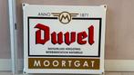 Origineel Duvel emaille bord – zware kwaliteit, Verzamelen, Ophalen of Verzenden, Zo goed als nieuw, Reclamebord, Plaat of Schild