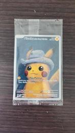 Pokémon pikachu grey felt hat van gogh kaart, Hobby en Vrije tijd, Ophalen of Verzenden, Nieuw