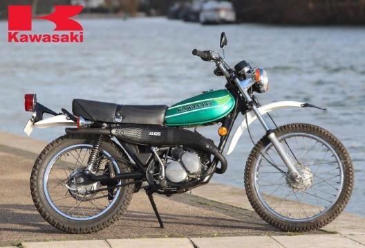Kawasaki KE 125 (1978) — Voor onderdelen of restauratieproje, Motoren, Motoren | Kawasaki, Particulier, Enduro, 11 kW of minder