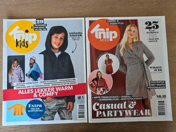 Twee magazines Knip mode en Knip kids uit 2023 beschikbaar voor biedingen