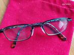 monture de lunettes en titane - marque Flair - taille 49/19, Autres marques, Enlèvement ou Envoi, Comme neuf, Brun