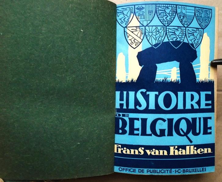 Histoire de Belgique des Origines à 1914 - F Van Kalken-1944, Boeken, Geschiedenis | Nationaal, Gelezen, Ophalen of Verzenden