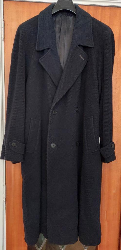 Winterjas voor heren van 100% wol, Kleding | Heren, Jassen | Winter, Zo goed als nieuw, Maat 56/58 (XL), Blauw, Ophalen of Verzenden