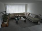 Lederen salon, Huis en Inrichting, Ophalen, Gebruikt, Leer, Modern