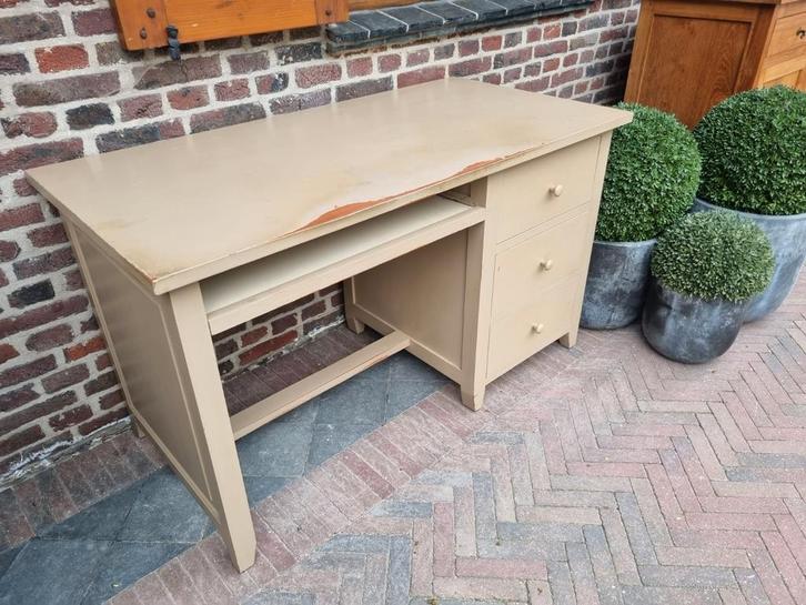 Teak bureau, Huis en Inrichting, Bureaus, Zo goed als nieuw, Bureau, Ophalen of Verzenden
