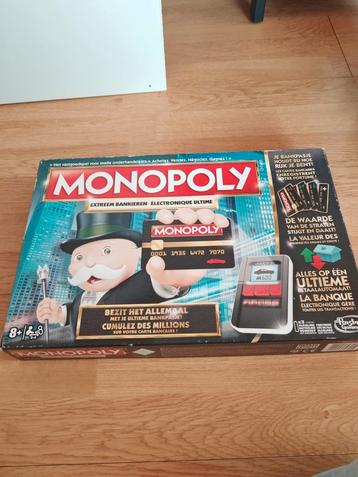 Monopoly extreem bankieren beschikbaar voor biedingen