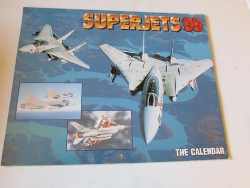 CALENDRIER, SUPERJETS 99, Divers, Calendriers, Utilisé, Calendrier mensuel, Enlèvement ou Envoi